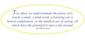 Leo Buscaglia Saying